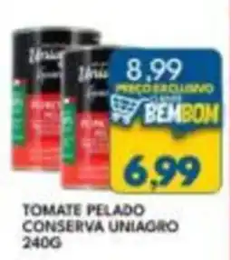 Rancho Bom Supermercados tomate pelado conserva uniaoro oferta