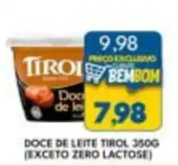 Rancho Bom Supermercados Doce de leite tirol oferta