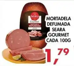 Barbosão Extra Supermercados Mortadela defumada seara gourmet oferta