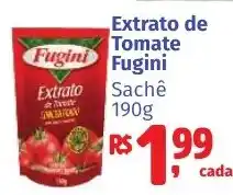 Camiño supermercados Extrato de tomate fugini oferta