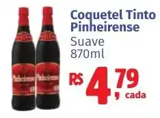 Camiño supermercados Coquetel Tinto Pinheirense Suave oferta
