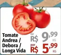 Supermercado Dalben Tomate andrea / debora / longa vida oferta