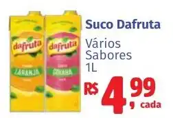 Camiño supermercados Suco Dafruta Vários Sabores oferta