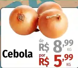 Supermercado Dalben Cebola oferta