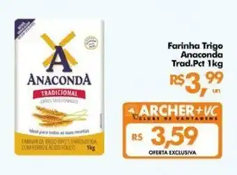 Farinha Trigo Anaconda Trad.Pct