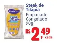 Camiño supermercados Steak de Tilápia Empanado Congelado oferta