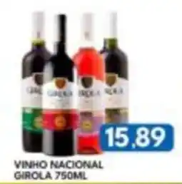 Rancho Bom Supermercados vinho nacional girola oferta