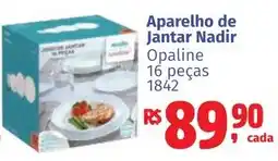 Camiño supermercados Aparelho de Jantar Nadir oferta
