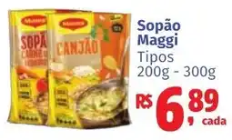 Camiño supermercados Sopão maggi tipos oferta