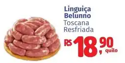 Camiño supermercados Linguiça Belunno Toscana Resfriada oferta