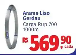 Camiño supermercados Arame Liso Gerdau oferta