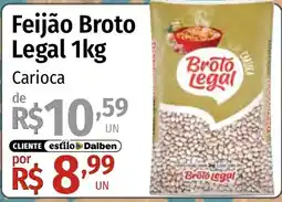Supermercado Dalben Feijão Broto Legal oferta