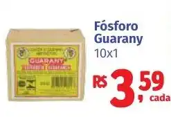 Camiño supermercados Fósforo guarany oferta