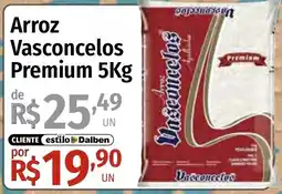 Supermercado Dalben Arroz Vasconcelos Premium oferta