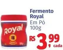Camiño supermercados Fermento royal em pó oferta