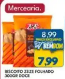 Rancho Bom Supermercados Biscoito zeze folhado oferta