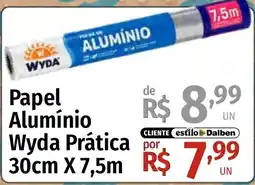 Supermercado Dalben Papel alumínio wyda prática oferta