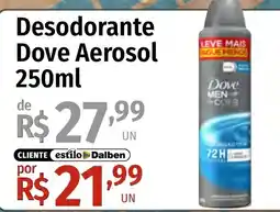Supermercado Dalben Desodorante Dove Aerosol oferta