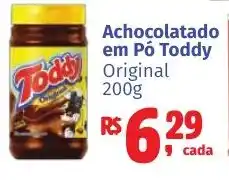 Camiño supermercados Achocolatado em Pó Toddy Original oferta