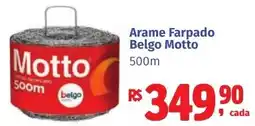 Camiño supermercados Arame Farpado Belgo Motto oferta