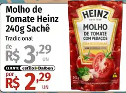 Supermercado Dalben molho de tomate heinz tradicional oferta
