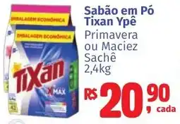 Camiño supermercados Sabão em Pó Tixan Ypê oferta