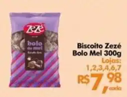 Supermercados Archer Biscoito Zezé Bolo Mel oferta