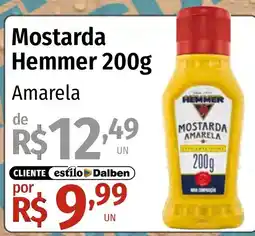 Supermercado Dalben Mostarda hemmer amarela oferta