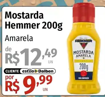 Supermercado Dalben Mostarda hemmer amarela oferta
