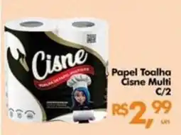 Supermercados Archer Papel toalha cisne multi oferta
