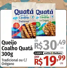 Supermercado Dalben Queijo coalho quatá oferta