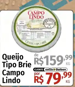 Supermercado Dalben Queijo tipo brie campo lindo oferta