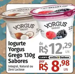 Supermercado Dalben Iogurte Yorgus Grego Sabores oferta