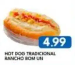 Rancho Bom Supermercados Hot dog tradicional rancho bom un oferta