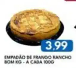 Rancho Bom Supermercados Empadão de frango rancho oferta