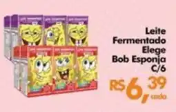 Supermercados Archer Leite Fermentado Elege Bob Esponja oferta