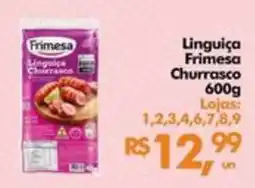 Supermercados Archer Linguiça Frimesa Churrasco oferta