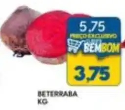 Rancho Bom Supermercados beterraba oferta