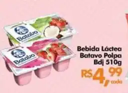 Supermercados Archer Bebida Láctea Batavo Polpa oferta