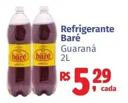 Camiño supermercados Refrigerante Baré Guaraná oferta
