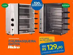 Lojas Certel Churrasqueira nativa hidro oferta