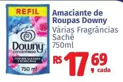 Camiño supermercados Amaciantede Roupas Downy oferta