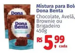 Camiño supermercados Mistura para Bolo Dona Benta oferta