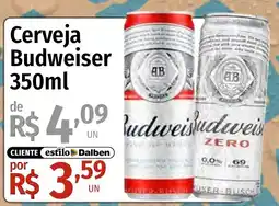 Supermercado Dalben Cerveja Budweiser oferta