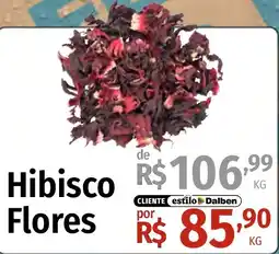Supermercado Dalben Hibisco Flores oferta