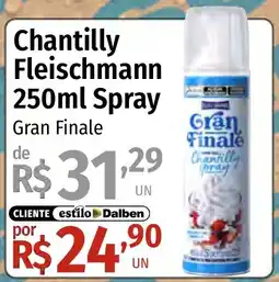 Supermercado Dalben Chantilly fleischmann gran finale oferta