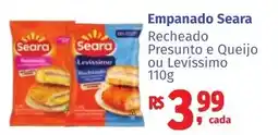 Camiño supermercados Empanado seara recheado presunto e queijo ou levisssimo oferta