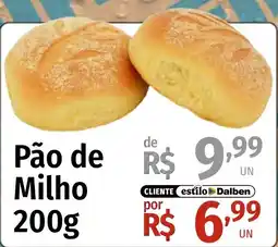 Supermercado Dalben Pão de Milho oferta