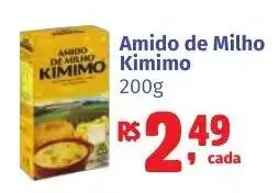 Camiño supermercados Amido de Milho Kimimo oferta