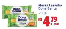 Camiño supermercados Massa lasanha dona benta oferta